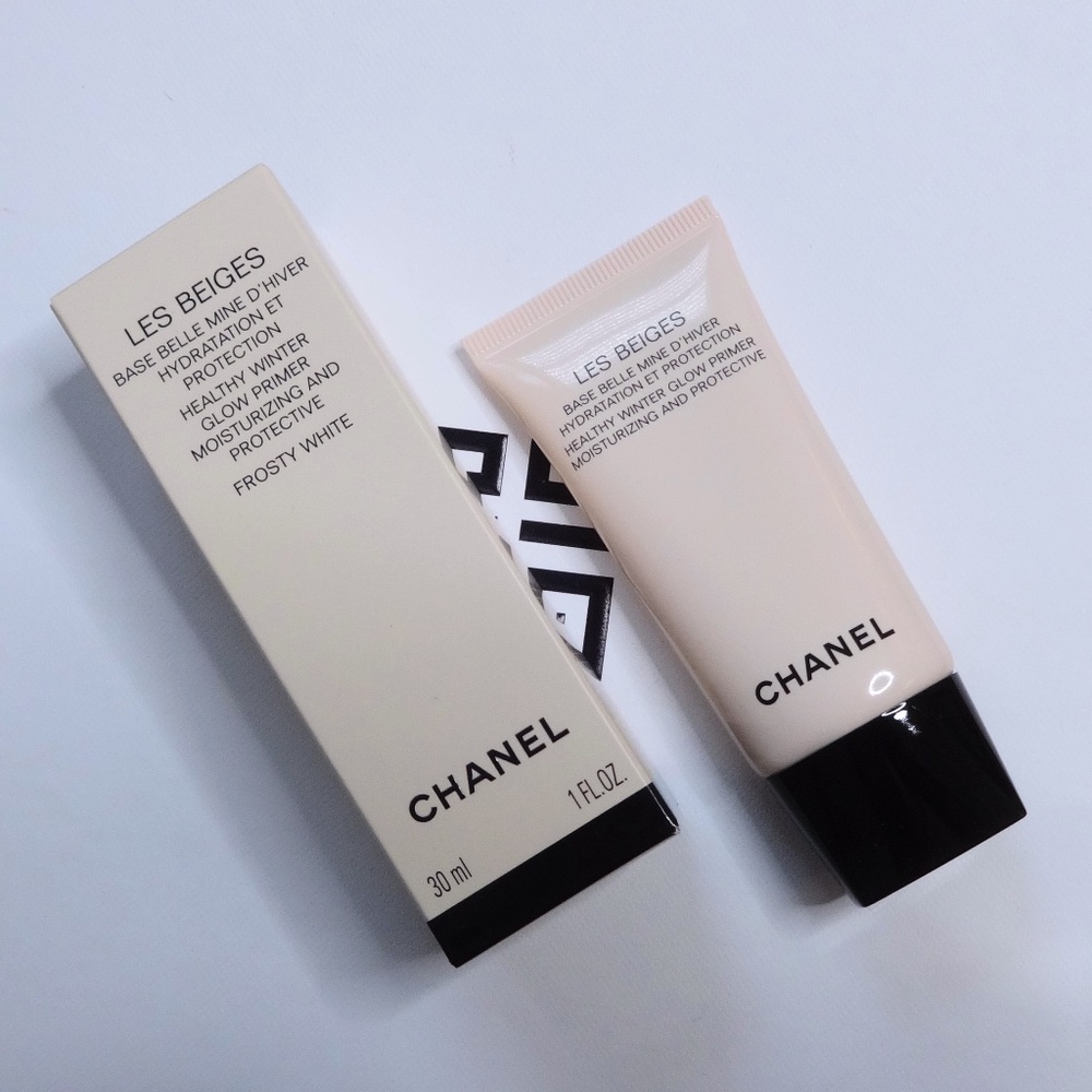 NEW Chanel Les Beiges Healthy Winter Glow Primer Frosty White